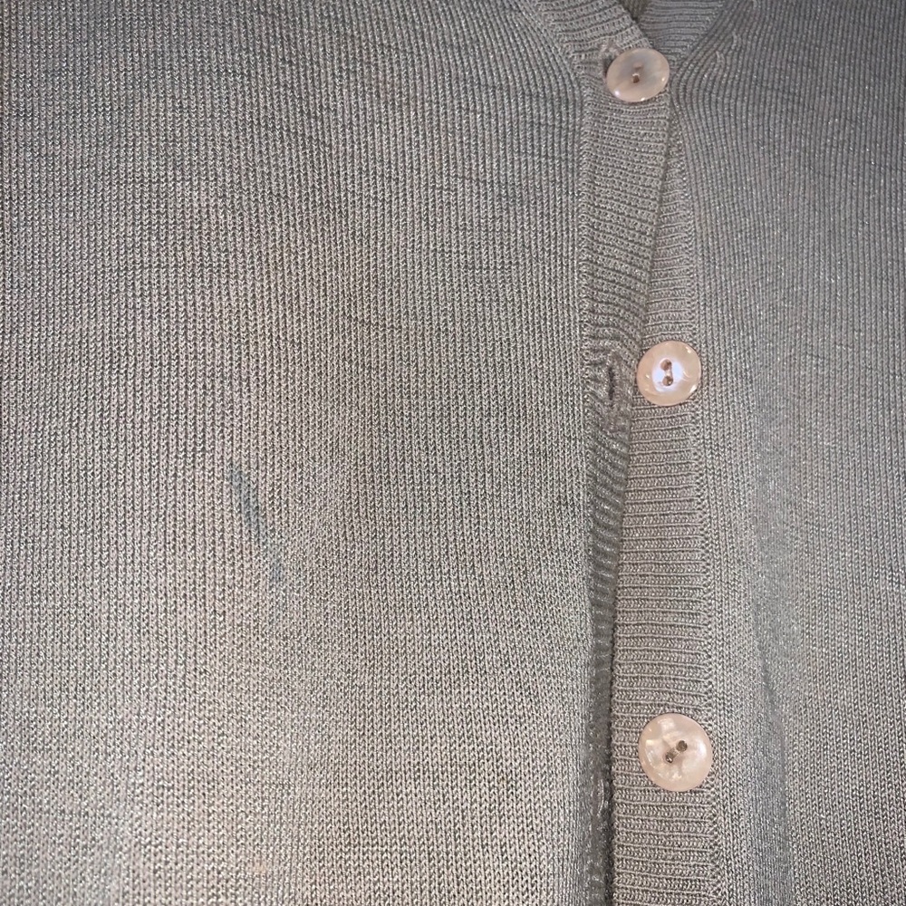 August silk blend cardigan